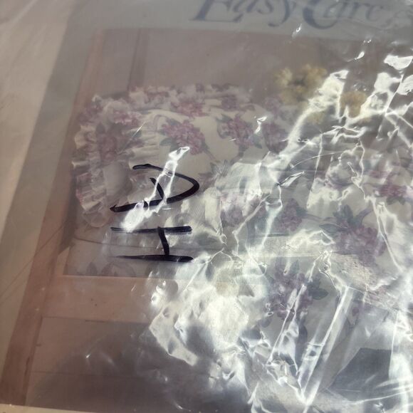 Vintage NEW FULL Size Sheet Set Tastemaker By Stevens Easy Care Fine Romance - Picture 9 of 9